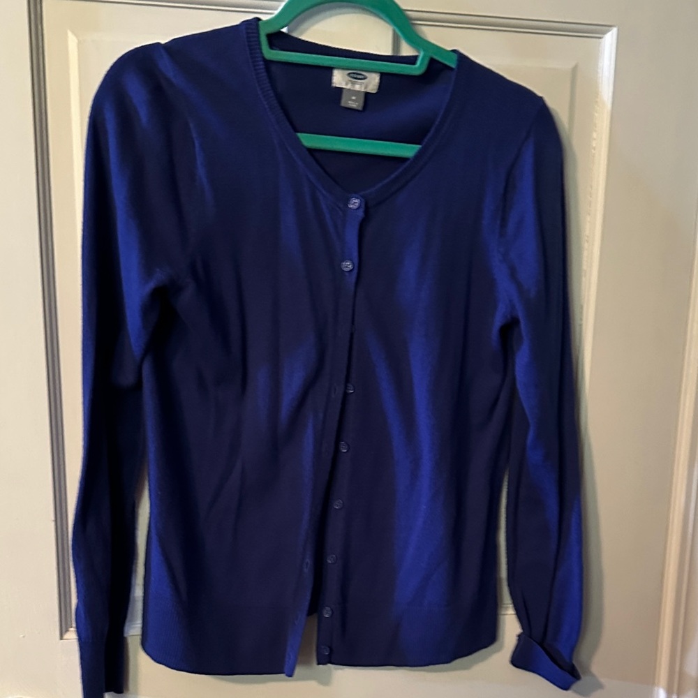 Old Navy Women's Royal Blue Cardigan